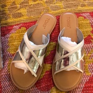 Toms Liv Silver size 8